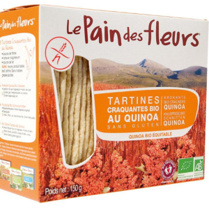 Le Pain des Fleurs Tartines Craquantes au Quinoa 150G