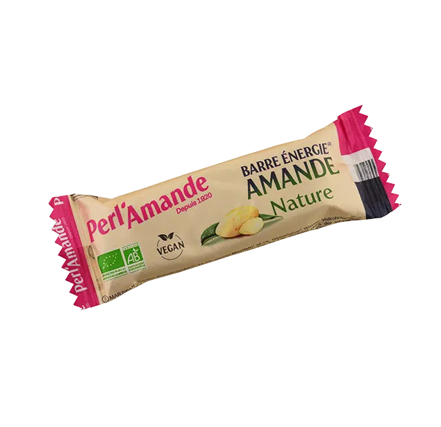 Perl’Amande Barre à Pâte d’Amande Blanche 25g