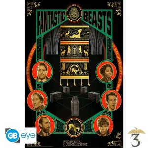 Poster fantastic beasts casting 61×91