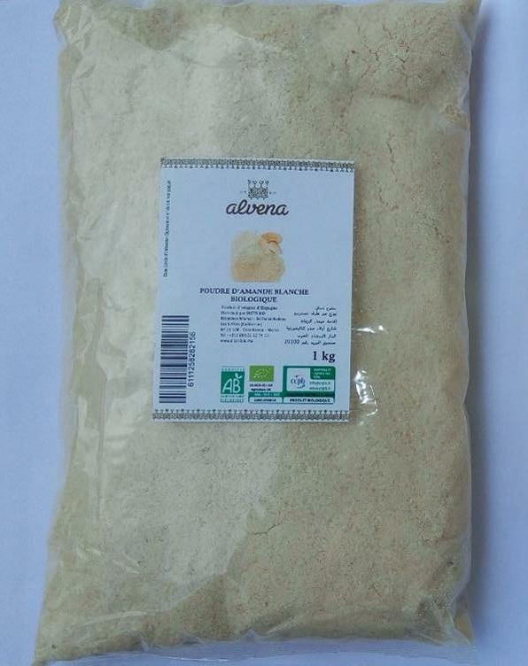 Alvena Poudre d’Amande Blanche 1Kg