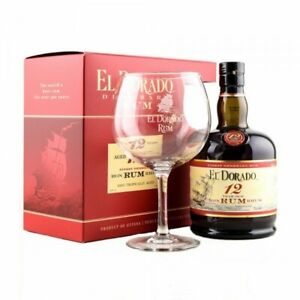 El Dorado 12Y + 1 Verre 70cl 40°