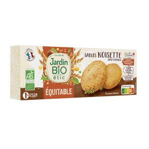 Jardin Bio Sablés Noisette au Sirop d’Érable 150G