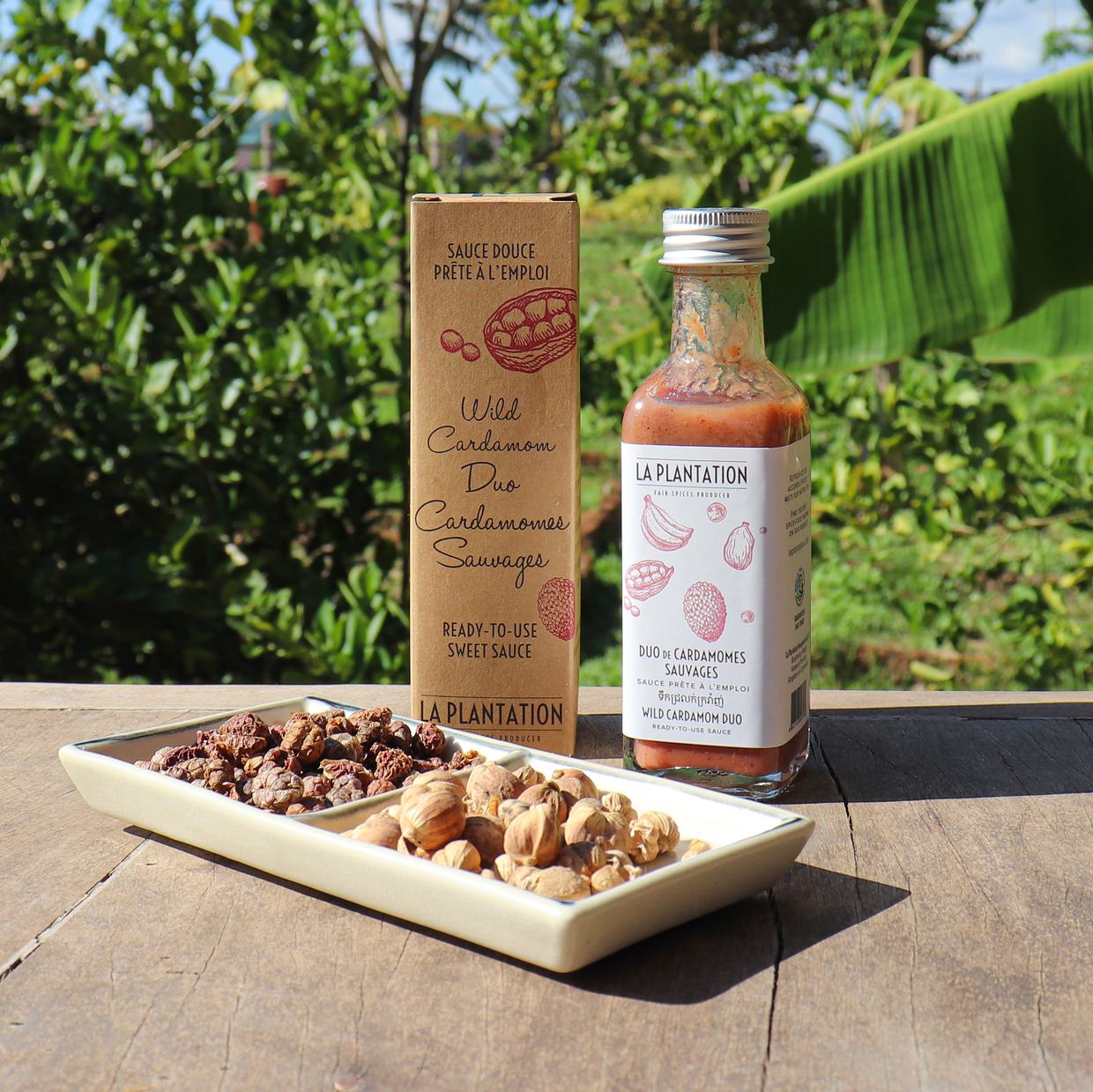 Sauce Duo de Cardamomes sauvages (100 ml)