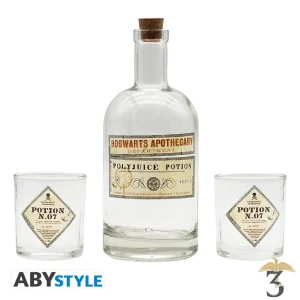 Set bouteille et verres potion