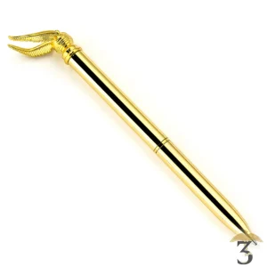Stylo à bille dorée vif d’or – harry potter
