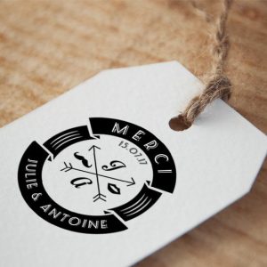 Tampon Mariage Vinyle