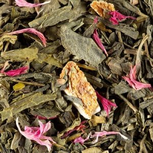 Californie, thé vert parfumé