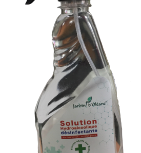 Jardin d’Oléane Solution Hydroalcoolique Désinfectante 750Ml