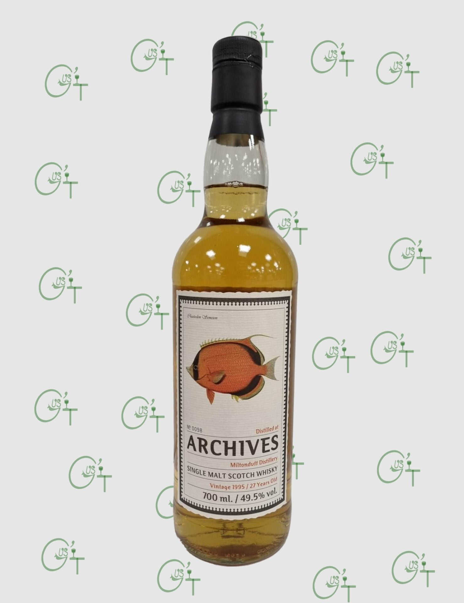 Whisky Miltonduff 1995-2022, 27 ans, 49.5.% d’Archives