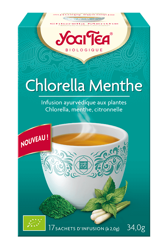 Yogi Tea Chlorella Mentha 17X1.8G