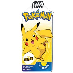 Pokémon – Mon carnet de jeux et d&rsquo;activités avec stickers – Pikachu