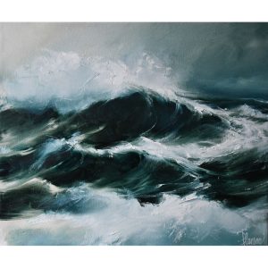 « Paysages: Black rising wave »