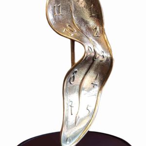 DALI Salvador Montre molle en bronze doré 1970