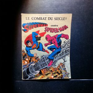 Rare bd Spiderman – le Combat du siècle – Superman vs Spiderman – dc Comics – 1979 – Collector – Marvel – Bande dessinée – Collection