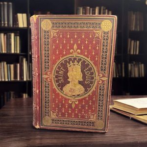 Livre rare et ancien – Saint Louis par H. Wallon – 1887 – Alfred Mame et Fils éditeurs – Collection – Décoration – Histoire de France