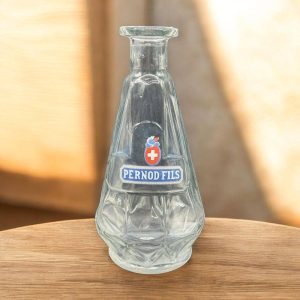 Ancien Pichet / Carafe en verre des années 40/50 et de la marque Pernod Fils – Pastis – Décoration Café/Bistrot/Bar – Vintage