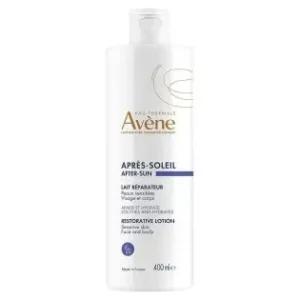 Avène, Latte Doposole Ristrutturante Viso e Corpo, 400 ml