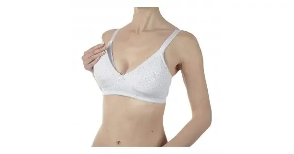 Chicco Mammy Reggiseno Microfibra Allattamento Bianco 5D – Reggiseno Allattamento in Microfibra