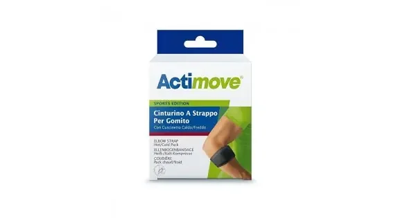 Cintura Gomito Sport Actimove con Cuscinetto Caldo/Freddo – Sollievo e Supporto per Atleti