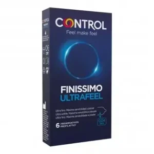Control Finissimo Ultrafeel 6 Pezzi – Preservativi Ultrasottili per Massima Sensibilità