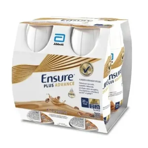 Ensure Plus Advance Caffe Alimento per la massa muscolare 4x220ml