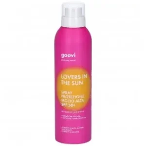Goovi Lovers In The Sun Spray Solare Corpo, Protezione Molto Alta SPF50+, 150ml, Vegan, UVA UVB