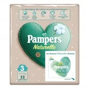 Pampers Natur Midi, 22 Pannolini