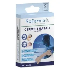 Sofarmapiu‘, Cerotto Nasale Classico, 30 Pezzi