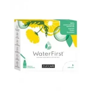 Zuccari WaterFirst Cetriolo Cedro Tarassaco 12 Stick-pack – Aromatizzatore per Acqua Naturale